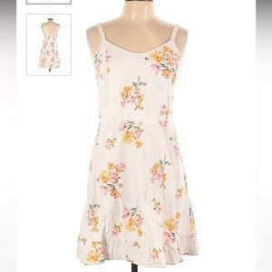 NWT Old Navy linen floral dress